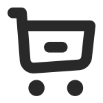 Shopping Card Remove SVG Icon